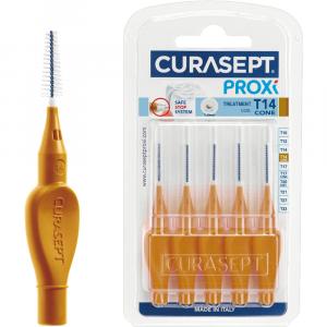 CURASEPT PROXI T14 dunkel gold Interdentalbürste