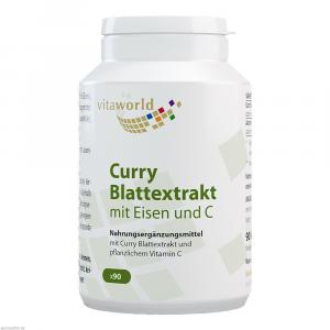 CURRY BLATTEXTRAKT mit Eisen und C Kapseln