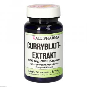 CURRYBLATTEXTRAKT 500 mg GPH Kapseln