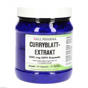 CURRYBLATTEXTRAKT 500 mg GPH Kapseln