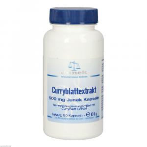 CURRYBLATTEXTRAKT 500 mg Junek Kapseln
