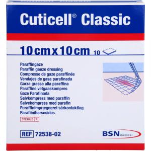CUTICELL Classic Wundgaze 10x10 cm