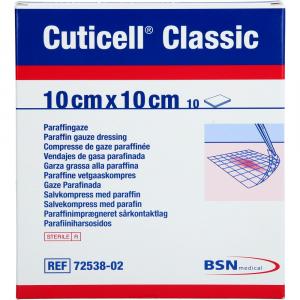 CUTICELL Classic Wundgaze 10x10 cm