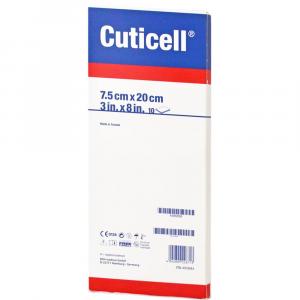 CUTICELL Salbenkompressen 7,5x20 cm