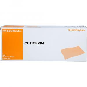 CUTICERIN 7,5x20 cm Gaze m.Salbenbeschichtung