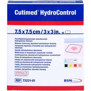 CUTIMED HydroControl Kompressen 7,5x7,5 cm