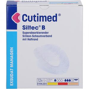 CUTIMED Siltec B Schaumverb.7x10 cm oval