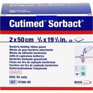 CUTIMED Sorbact Tamponaden 2x50 cm