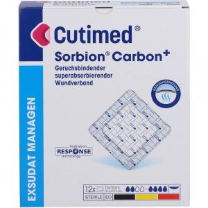CUTIMED Sorbion Carbon Wundverb.15x15 cm steril