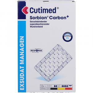 CUTIMED Sorbion Carbon Wundverb.15x25 cm steril
