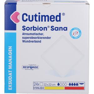 CUTIMED Sorbion SANA Wundauflage 22x22 cm