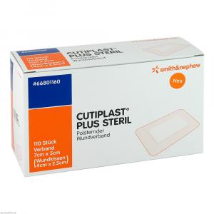 CUTIPLAST Plus steril 5x7 cm Verband