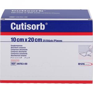CUTISORB Saugkompressen steril 10x20 cm
