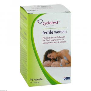 CYCLOTEST fertile woman Mikronährstoffe Kapseln