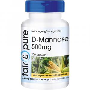 D-MANNOSE 500 mg Kapseln