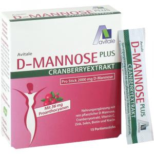 D-MANNOSE PLUS Cranberryextrakt 2000mg Pulv.Sticks