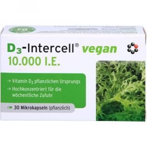 D3-INTERCELL vegan 10.000 I.E. Kapseln