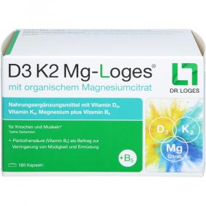 D3 K2 MG-Loges Kapseln