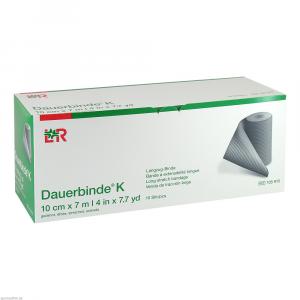 DAUERBINDE kräftig 10 cmx7 m