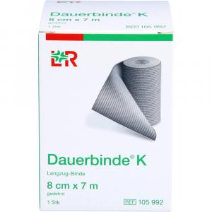 DAUERBINDE kräftig 8 cmx7 m 22001