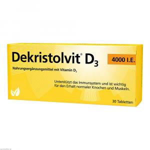 DEKRISTOLVIT D3 4000 I.E. Tabletten