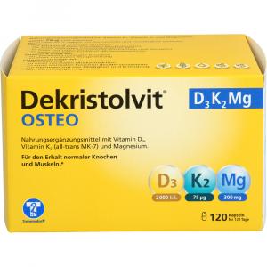 DEKRISTOLVIT OSTEO D3K2Mg Kapseln
