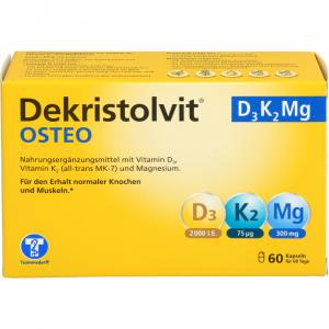DEKRISTOLVIT OSTEO D3K2Mg Kapseln