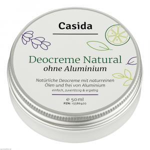 DEO CREME ohne Aluminium natural
