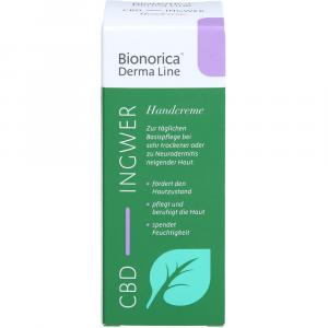 DERMA LINE Handcreme Ingwer-CBD Bionorica