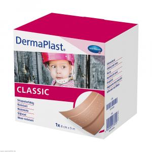 DERMAPLAST CLASSIC Wundpflaster 8 cmx5 m
