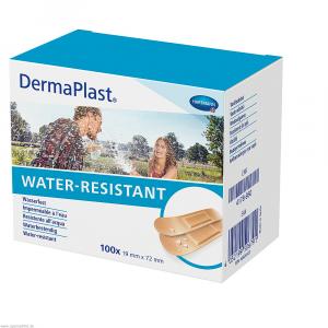 DERMAPLAST WATER-RESISTANT Pflasterstrips 19x72 mm