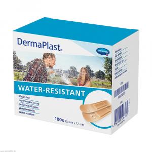 DERMAPLAST WATER-RESISTANT Pflasterstrips 25x72 mm