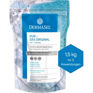 DERMASEL Totes Meer Badesalz Pur