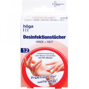DESINFEKTIONSTÜCHER Hände+Haut