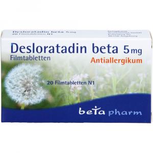 DESLORATADIN beta 5 mg Filmtabletten