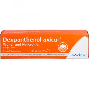 DEXPANTHENOL axicur Wund- und Heilcreme 50 mg/g