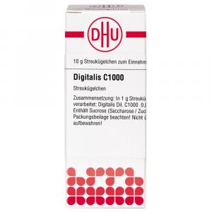 DIGITALIS C 1000 Globuli Ind.Fert.