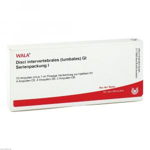 DISCI intervertebrales lumb.GL Serienpack.1 Amp.