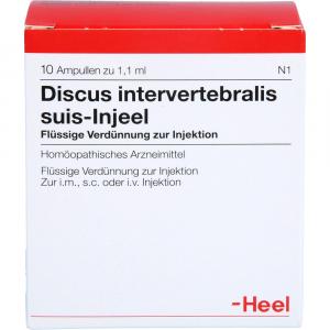 DISCUS INTERVERTEBRALIS suis Injeel Ampullen