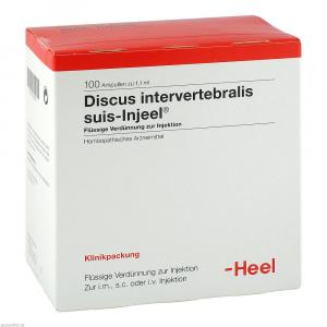 DISCUS INTERVERTEBRALIS suis Injeel Ampullen