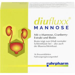 DIUFLUXX Mannose Brausetabletten