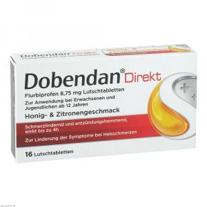 DOBENDAN Direkt Flurbiprofen 8,75 mg Lutschtabl.
