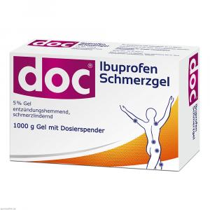 DOC IBUPROFEN Schmerzgel Spender/Sockel