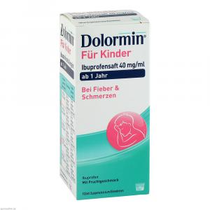 DOLORMIN für Kinder Ibuprofensaft 40 mg/ml Susp.