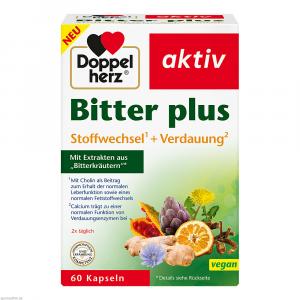 DOPPELHERZ Bitter plus Kapseln