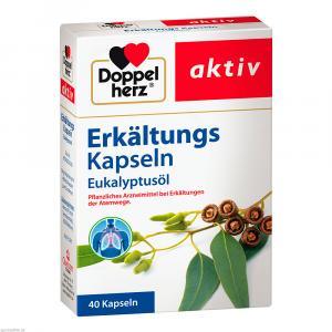 DOPPELHERZ Erkältungskapseln Eukalyptusöl