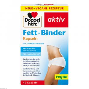 DOPPELHERZ Fett-Binder Kapseln