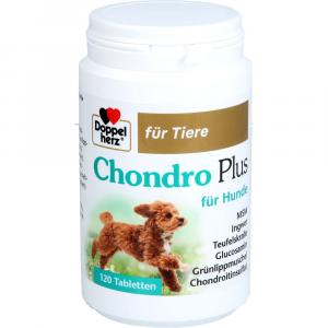 DOPPELHERZ für Tiere Chondro Plus Tabl.f.Hunde