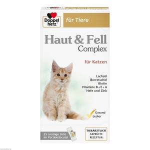 DOPPELHERZ für Tiere Haut&Fell Compl.Port.B.f.Kat.