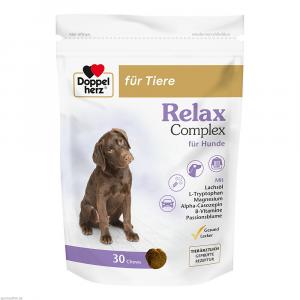 DOPPELHERZ für Tiere Relax Complex Chews f.Hunde